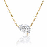 Lumi Pear Diamond Necklace