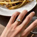 Lumi Pear Ring
