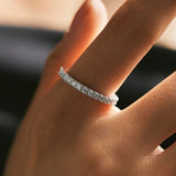 Moissanite Lumière Eternity