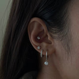 Moissanite Nova Hoops