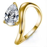 Lumi Pear Ring