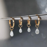 Starlight Drop Diamond Pendant