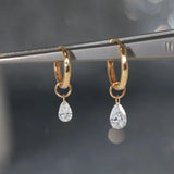 Starlight Drop Diamond Pendant