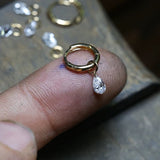 Starlight Drop Diamond Pendant