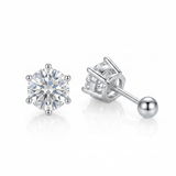 Moissanite Signature Studs