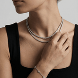 Classic Moissanite Tennis Necklace