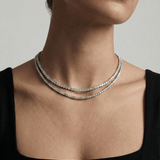 Classic Moissanite Tennis Necklace